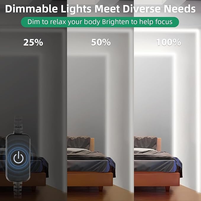 Lamomo LED Strip Lights 49.2FT White, Waterproof Silicone Flexible Neon Rope - Image 2