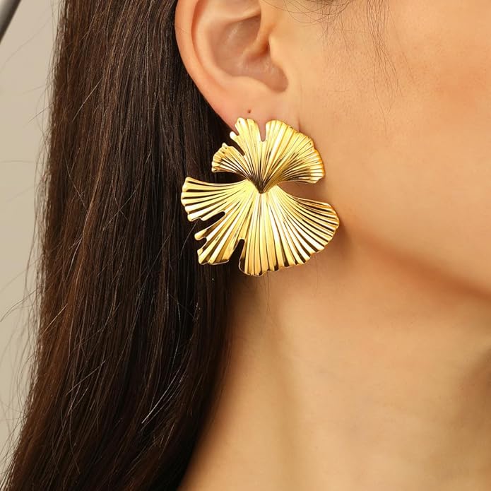 Irregular WaterDrop Earrings, Melted Liquid Irregular Stainless Steel Earrings, Embrace Minimalist Earrings, Statement Earrings for Women