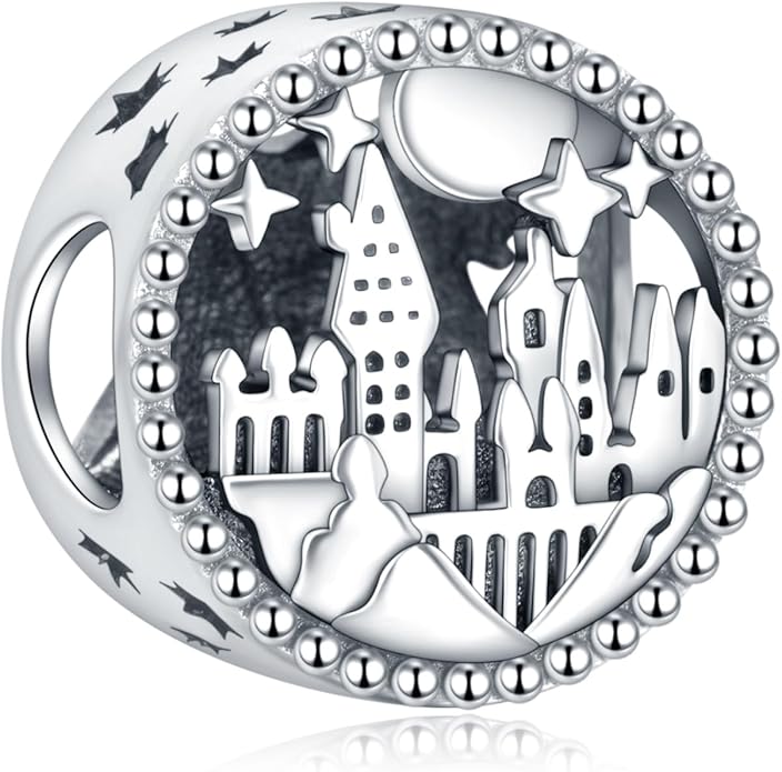 925 Sterling Silver Charms Magic Movie Character Dangle Beads for Bracelets and Necklaces Jewelry for Women