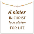 STORYJEWELLERY Friend Bracelet, Friendship Gifts for Women, Friendship Bracelets, Cross Bracelets, BFF Gift, Birthday Valentines Day Gifts for Friend, Religious & Christian Gift