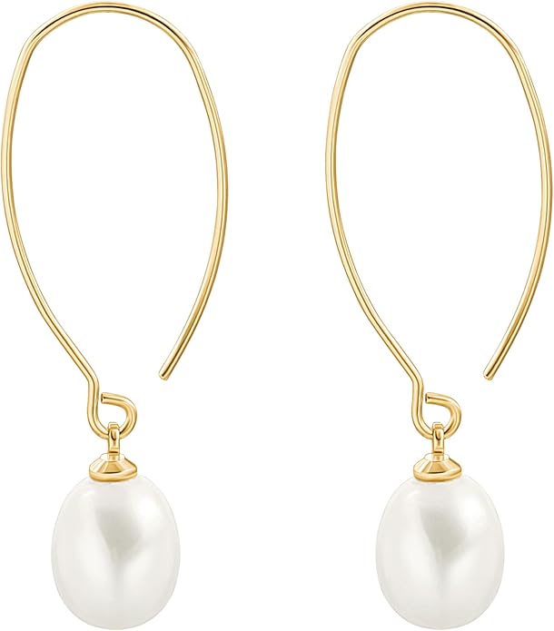 SOFYBJA Dainty 18K Gold Plated Disc Ball Triangle Sunburst Drop Earrings Long Dangle Lightweight Handmade Earrings Jewelry