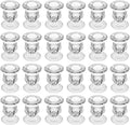 Glass Taper Candle Holder Set of 24 by BTGLLAS