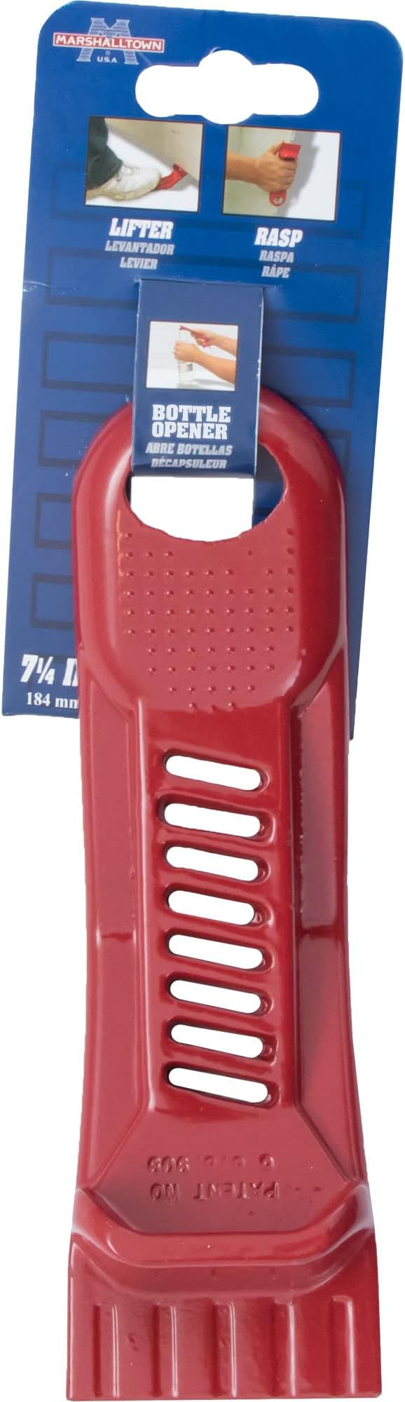 MARSHALLTOWN Panel Lifter With Rasp, Drywall and Sheetrock Lift, Door Tool | - Image 6