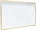 Spsyrine White Decorative Serving Tray by Spsyrine