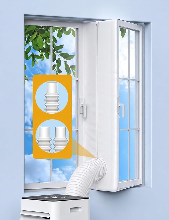 IKSTAR Portable AC Window Seal Kit 400CM/157 by IKSTAR