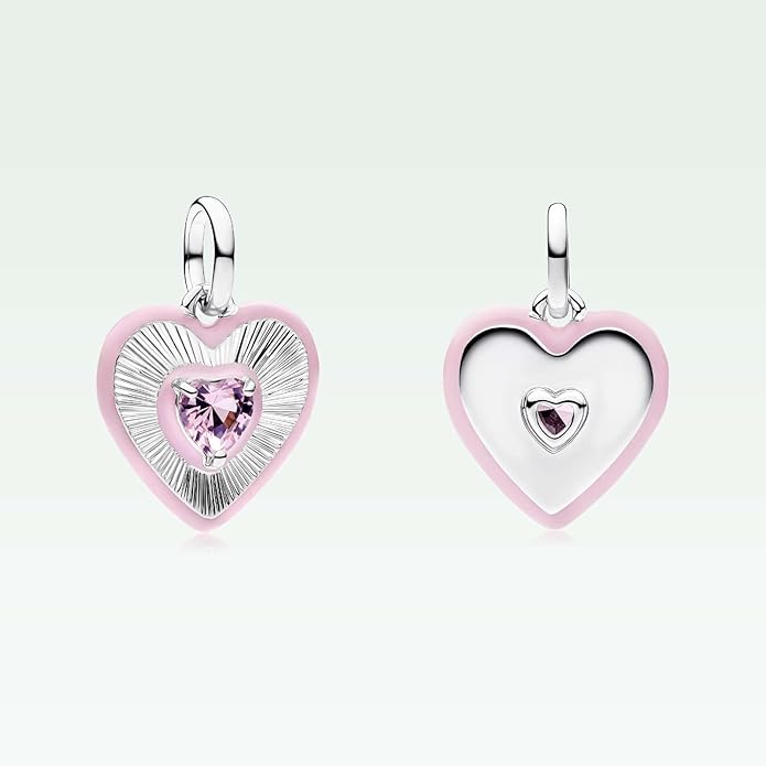 Family Mom Heart Charms 925 Sterling Silver Bead for Bracelets and Necklaces For Women Jewelry Present
