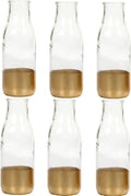 Hosley Set of 6 Pcs, Large Glass Vase by HOSLEY