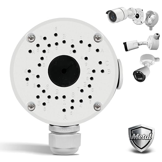 OOSSXX Universal Metal Aluminum Waterproof Junction Box Mount Bracket by OOSSXX