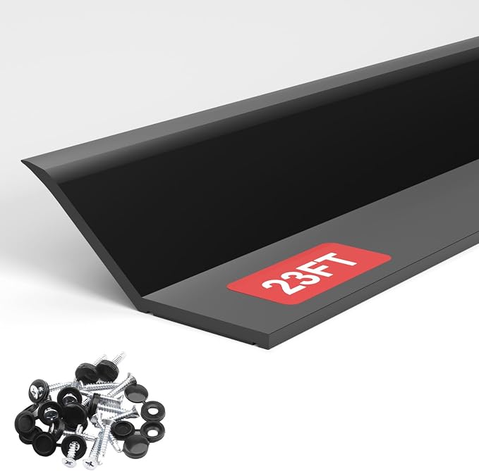Garage Door Seal Top and Sides - 23 FT TPE Weather Stripping Garage Door Seal by Nayotaa