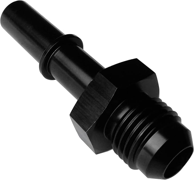 8AN Male to 3/8 SAE Quick Disconnect Male Push-On EFI Fitting Fuel Rail Hose - Image 3