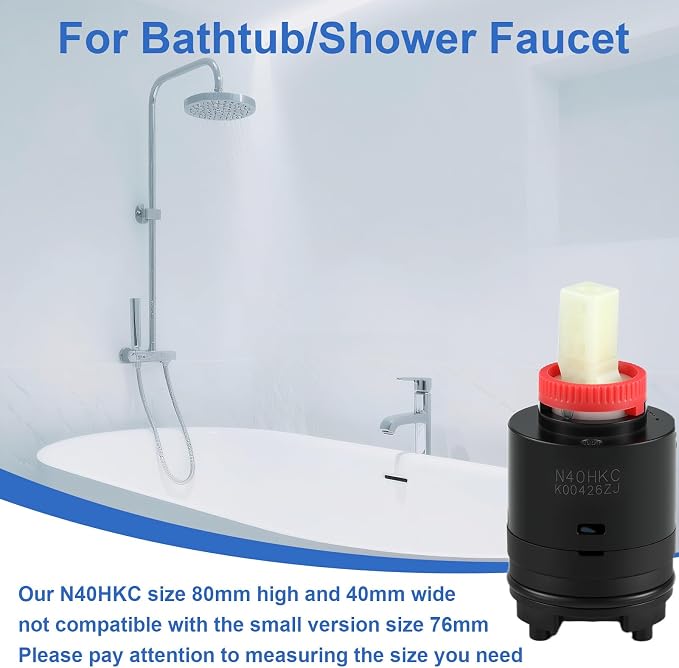 N40HKC Shower Cartridge Replacement, - Image 7