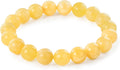 Natural Baltic Amber Bracelet for Women and Men – Stretch Wristband with Faceted Beads, Lightweight Unisex Jewelry Gift for Daily and Casual Wear