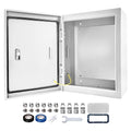 Electrical Junction Box 20x16x6, NEMA 4X IP66 Steel Enclosure Box | 1.5mm steel by CXCESNS