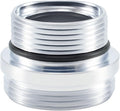Faucet Aerator Adapter, M18.5 Male to 55/64" Male Adapter | Chrome Brass Faucet by XNTONG