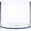 WGV Cylinder Vase, Width 10", Height 8", Floral Container, Planter Terrarium by WGVInternational-OpusGlassware