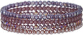Noessla Beaded Boho Stretch Bracelet Colorful Stackable Crystal Beads Bracelets Trendy Costume Jewelry Mothers Day Gifts for Women