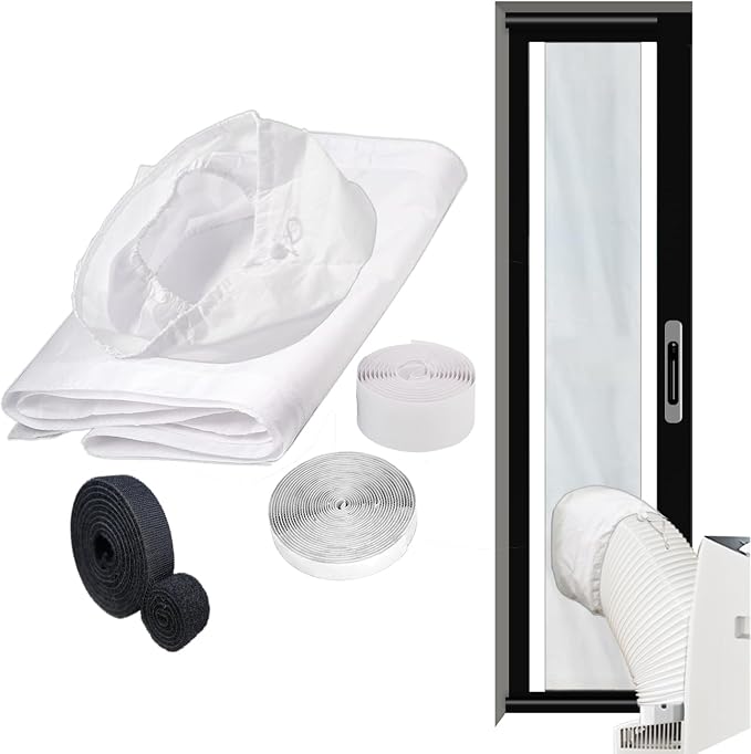 Inverter Portable Air Conditioner Sliding Door Seal Kit Compatible by gulrear