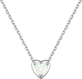 ChicSilver 925 Sterling Silver 12 Months Sparkling Round Cut Created Birthstone Pendant Necklace, 16 Inch Rolo Chain