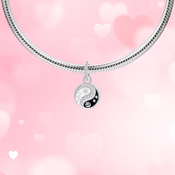 925 Sterling Silver Charms for Bracelets and Necklaces Charms for Women Fashion Jewelry for Women Friend and Mother