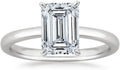 1 to 5 Carat LAB GROWN Solitaire IGI CERTIFIED Diamond Engagement Ring (E-F Color VS2-SI1 Clarity)