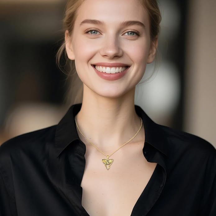 KECHO 14K Gold Animal Pendant Necklace - Dainty Zodiac & Pet Inspired Charm Necklace for Women - 16+1+1"