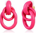 Clip on Earrings for Women 14K Gold Plated Geometric Knot Non Pierced Ear Clips Lightweight Trendy Hypoallergenic No Piercing Jewelry Gifts