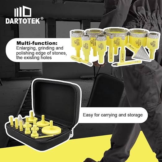 Diamond Core Drill Bits Set 12PCS - Image 5