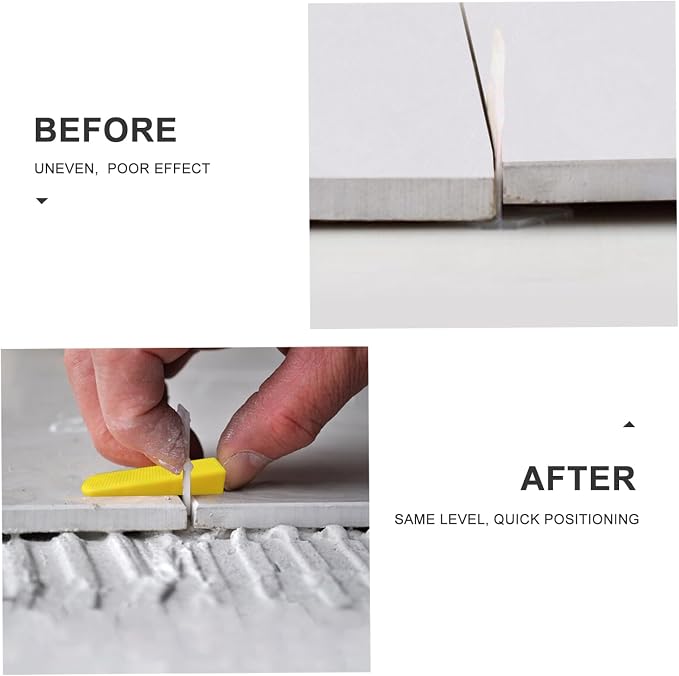 Tile Leveling System 2500pcs 1/32" Tile leveler Spacers Clips Tile Installation - Image 5