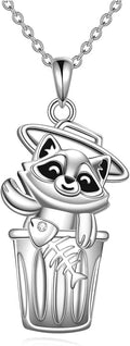 Animal Necklace for Women Necklace 925 Sterling Silver Cute Animal Pendant Necklaces Jewelry Gifts
