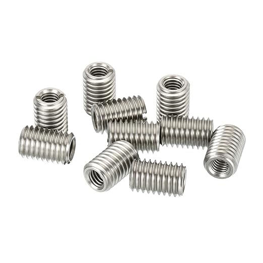 10Pcs Thread Adapter Sleeve Reducing Nut, M6 M to M4 F, 15mm Length | M6 x 1 by HIPICCO