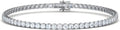 0.50-15 Carat Lab Grown Classic Diamond Tennis Bracelet 4 Prong Setting Luxury Collection (F-G Color, SI Clarity) Length- 7 Inch