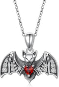FLYOW 925 Sterling Silver Cute Animal Jewelry Hummingbird/Butterfly/Wolf/Corgi/Cat/Snake/Spider/Bat/Penguin/Bear/Opossum/Frog/Guinea Pig for Women Mother Friend Animal Lovers