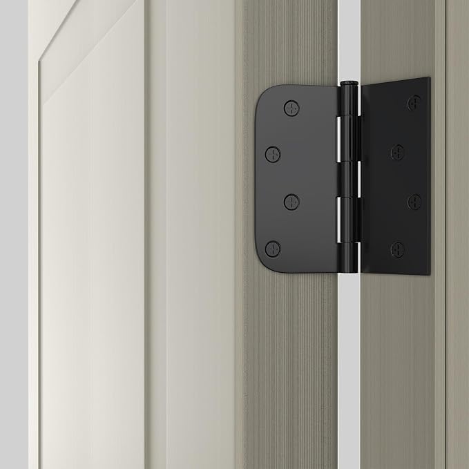 goldenwarm 48 Pack 4in Black Door Hinges Interior Door Hinges Black Matte 4 x 4 - Image 7