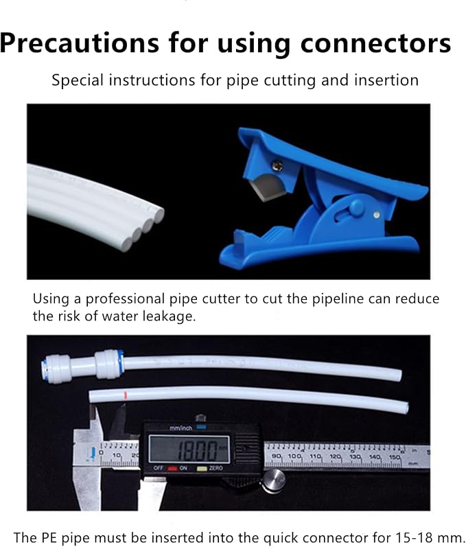 3/8 inch x3/8 inch Tube Push Union Elbow Quick Connect - Image 4