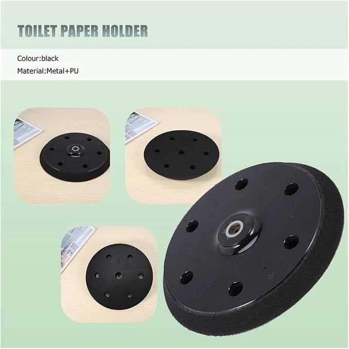ZVHZQEMMT 215 mm Self-Adhesive Sanding Disc Wall Polishing Backing Plate - Image 6