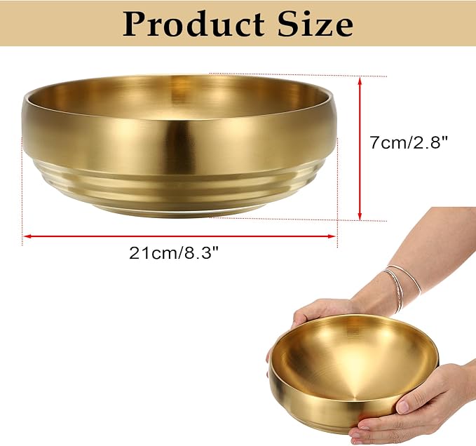 8.3" Golden Key Bowl for Entryway Table Decorative Bowl for Keys | Catch All - Image 3
