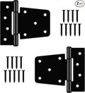 3-1/2 Inch Heavy Duty Gate Hinges, Gate Strap Hinge by TIBEGOLD