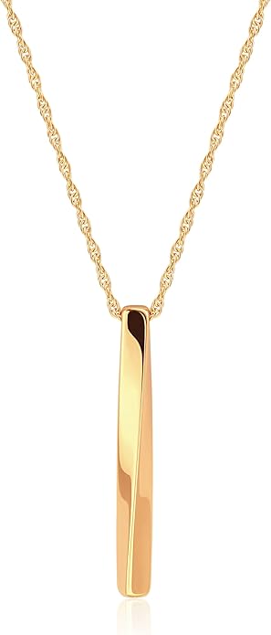 Aobei Pearl 18K Gold Plated Moon Star Lion Evil Eye Love Heart Cross Pendant Necklace Medallion Paperclip Chian Choker Layering Jewery for Women