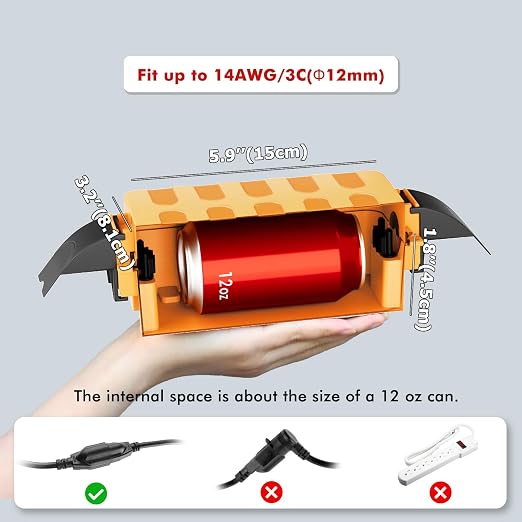 IP55 Small Outdoor Electrical Box Waterproof, - Image 2