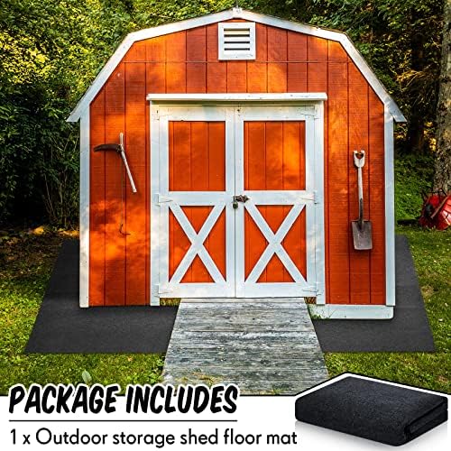 Outdoor Shed Floor Mat 5 x 3 ft, Waterproof Non Slip Rug - Image 3