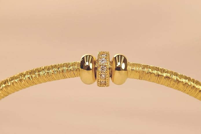 Cuffs Bracelet for Women Minimalist Gold Coil Craft Cuff Bracelet Italian Coil Craft Handmade Jewelry Christama Birtherday Gift