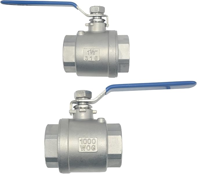 316 Stainless Steel 1/8"~3" Full Port Ball Valve - Image 3