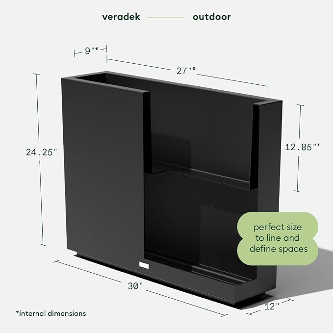 Veradek Block Series Span Planter - Image 3