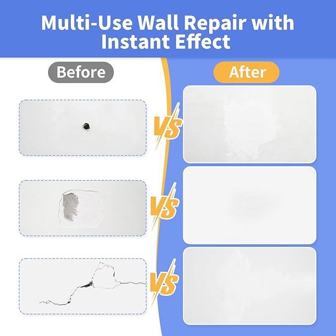 YKF Drywall Repair Kit, 18 oz Ready to Use Quick Dry Wall Repair Paste - Image 5