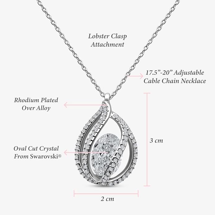 TRYNDI To My Daughter Necklace from Dad - Christmas Gifts for Daughter, Granddaughter, Daughter-In-Law, Women's Jewelry Gifts for Women Birthday, Valentine's Day, Mother's Day