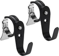 Tube Rod Hooks, for 0.83"-1.5" in Inner Dia Adjustable Rod, Bathroom Wardrobe by DOVORSY