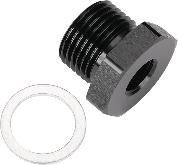 M18x1.5 Male Metric to 1/8 NPT Female Oil Pressure Sensor Adapter Fitting by Podavelle