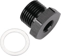 M18x1.5 Male Metric to 1/8 NPT Female Oil Pressure Sensor Adapter Fitting by Podavelle
