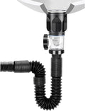 Bathroom Sink Drain Kit with Flexible Expandable P-Trap Pipe Anti-Odor Bathroom by sanyema