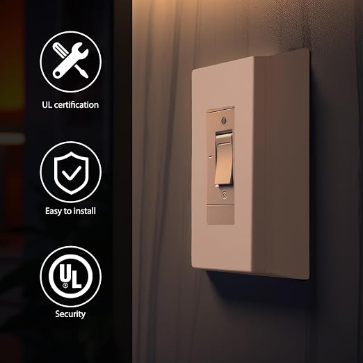 Kanayu 5 Pcs 4/5" Single Gang Electrical Box Extender Ul Listed, Receptacle - Image 3
